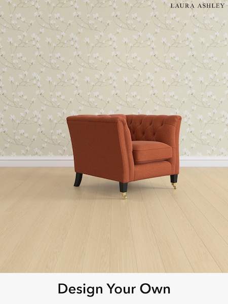Harley/Terracotta Orange Chatsworth Button Back By Laura Ashley (W47312) | £1,100