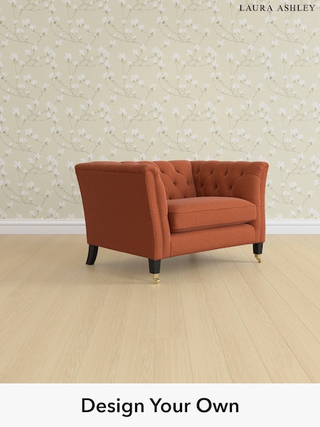 Harley/Terracotta Orange Chatsworth Button Back By Laura Ashley (W47312) | £1,200