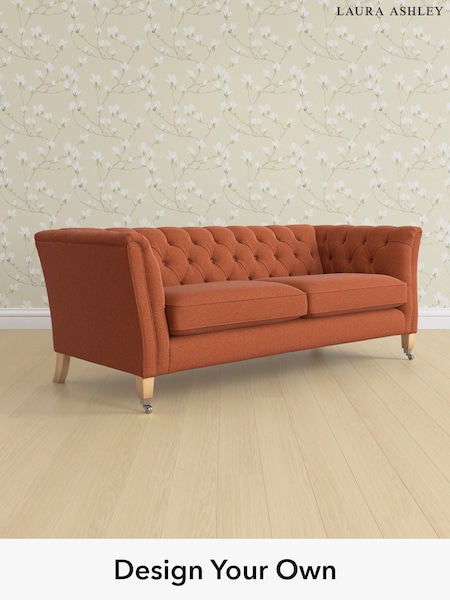 Harley/Terracotta Orange Chatsworth Button Back By Laura Ashley (W47312) | £1,675
