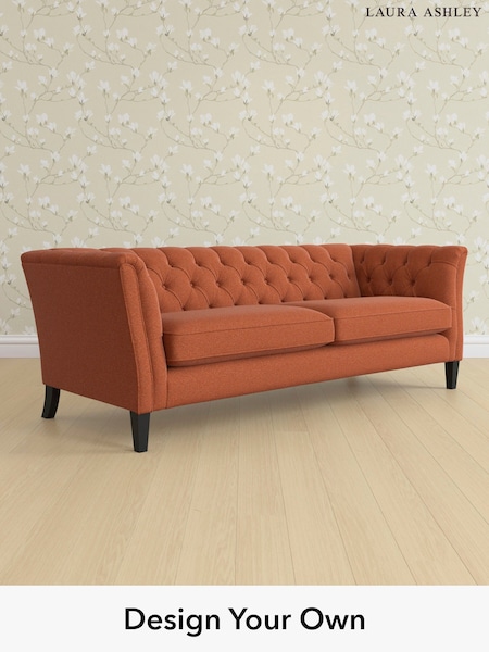 Harley/Terracotta Orange Chatsworth Button Back By Laura Ashley (W47312) | £1,775