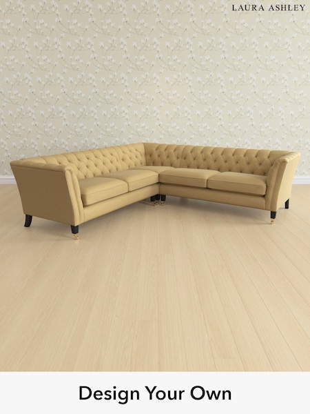 Kinsham/Ochre Yellow Chatsworth Button Back By Laura Ashley (W47314) | £2,950