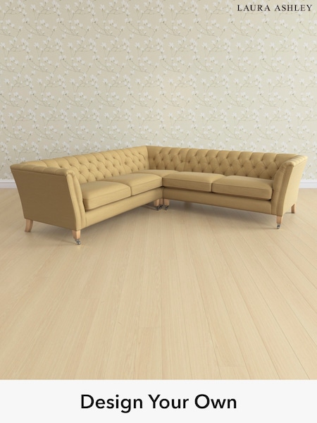 Kinsham/Ochre Yellow Chatsworth Button Back By Laura Ashley (W47314) | £2,950