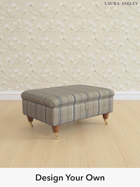 Longstowe Check/French Grey Kingston By Laura Ashley (W47315) | £625