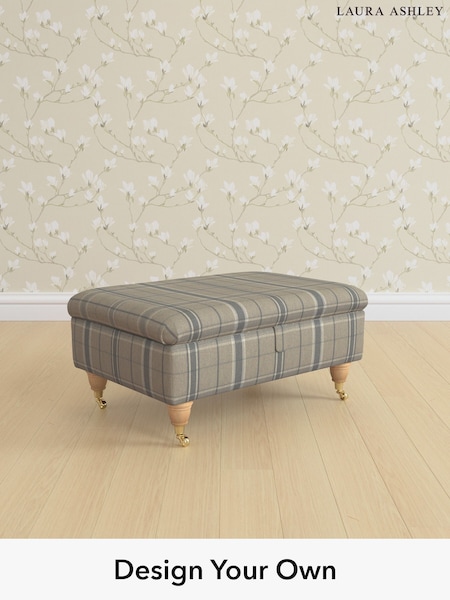 Longstowe Check/French Grey Kingston By Laura Ashley (W47315) | £625