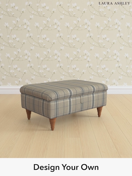 Longstowe Check/French Grey Kingston By Laura Ashley (W47315) | £625