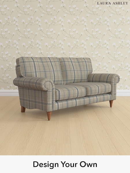 Longstowe Check/French Grey Kingston By Laura Ashley (W47315) | £1,375