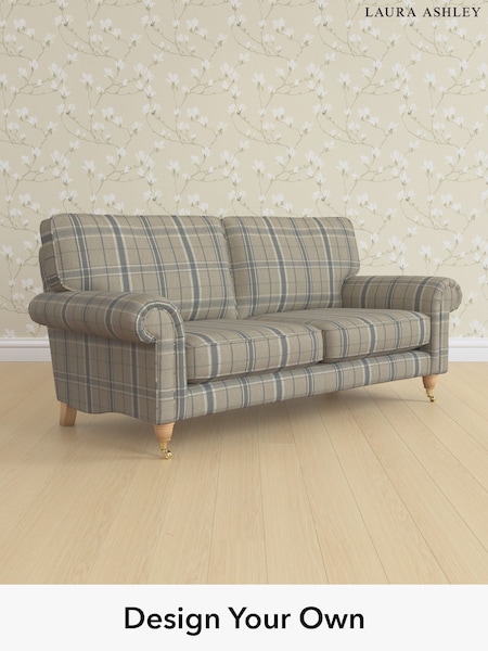 Longstowe Check/French Grey Kingston By Laura Ashley (W47315) | £1,475