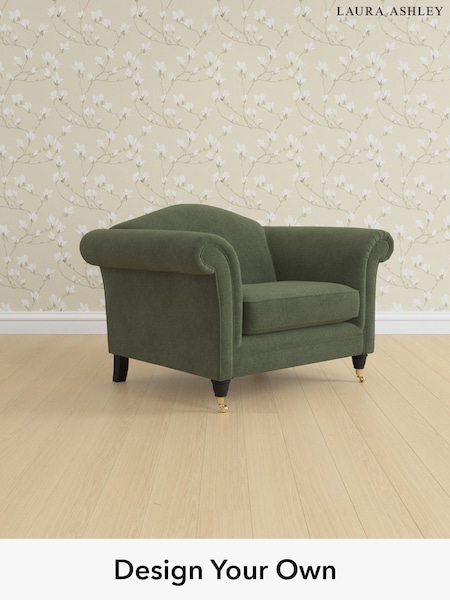 Lundar Chenille/Ivy Green Gloucester By Laura Ashley (W47317) | £950