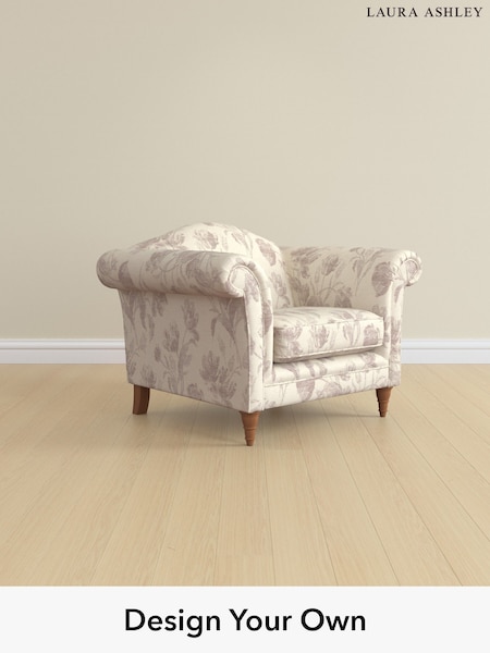 Gosford Weave/Dusky Plum Purple Gloucester By Laura Ashley (W47319) | £850