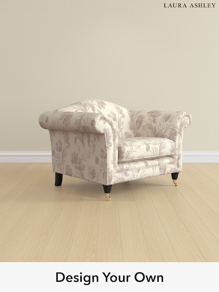 Gosford Weave/Dusky Plum Purple Gloucester By Laura Ashley (W47319) | £950
