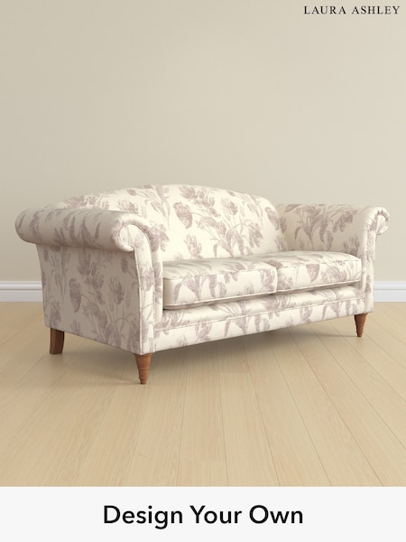Gosford Weave/Dusky Plum Purple Gloucester By Laura Ashley (W47319) | £1,325