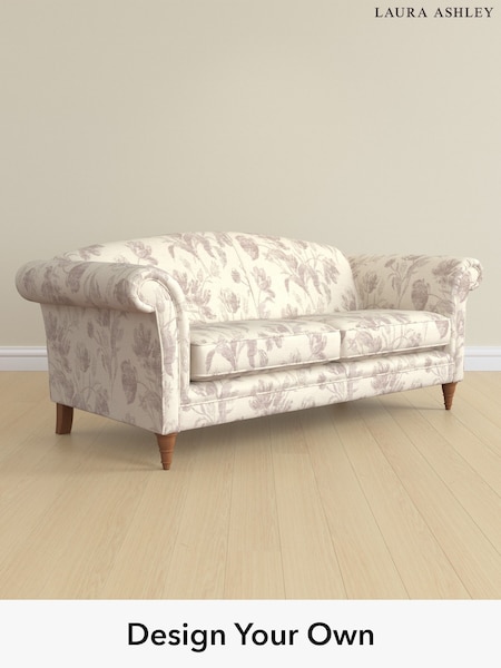 Gosford Weave/Dusky Plum Purple Gloucester By Laura Ashley (W47319) | £1,425