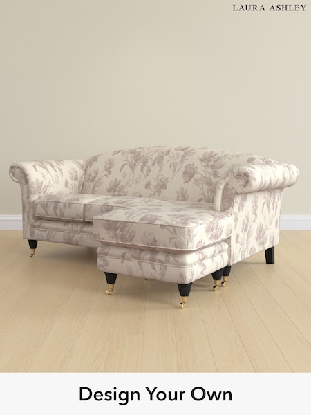 Gosford Weave/Dusky Plum Purple Gloucester By Laura Ashley (W47319) | £1,800