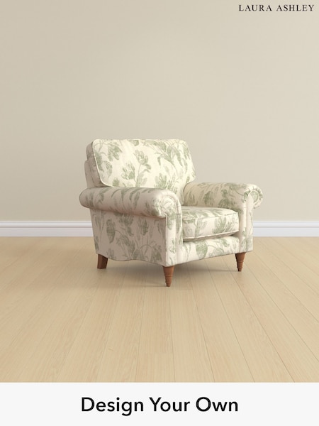 Gosford Weave/Sage Green Kingston By Laura Ashley (W47320) | £875