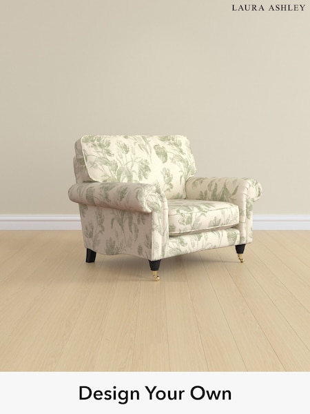 Gosford Weave/Sage Green Kingston By Laura Ashley (W47320) | £975