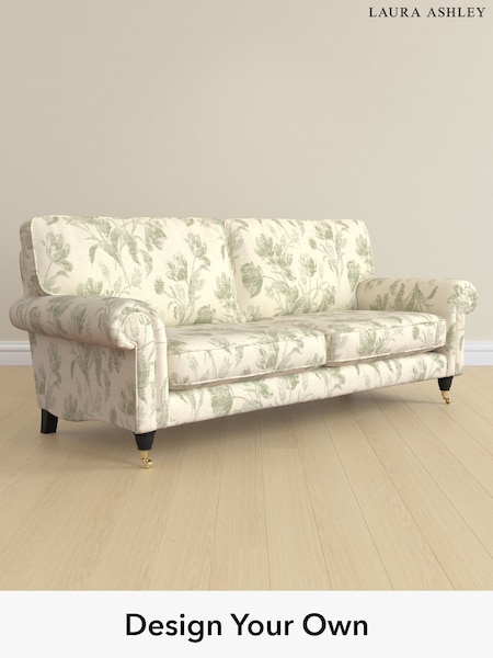 Gosford Weave/Sage Green Kingston By Laura Ashley (W47320) | £1,425