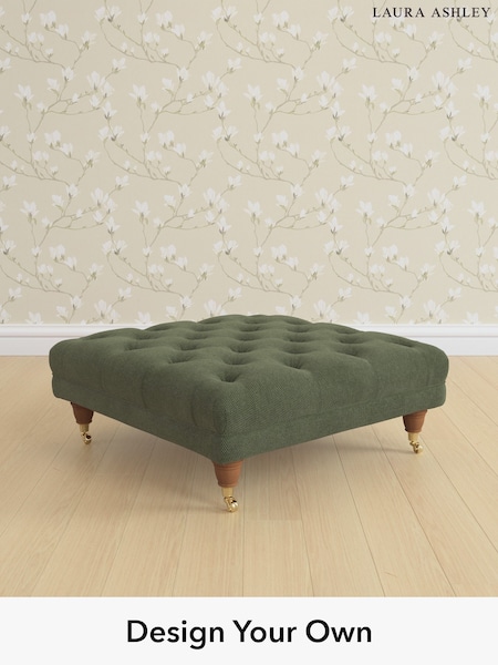 Lundar Chenille/Ivy Green Gloucester Button Back By Laura Ashley (W47323) | £600