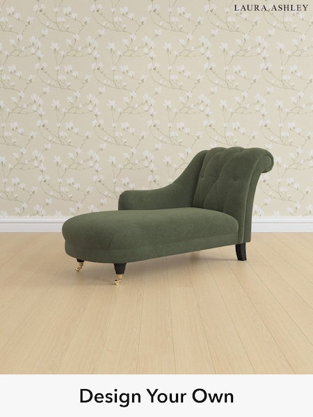 Lundar Chenille/Ivy Green Gloucester Button Back By Laura Ashley (W47323) | £1,100