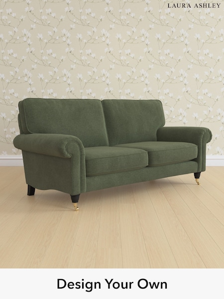 Lundar Chenille/Ivy Green Kingston By Laura Ashley (W47324) | £1,325