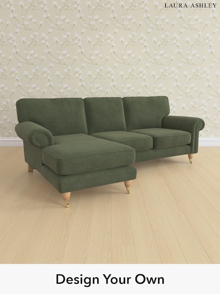 Lundar Chenille/Ivy Green Kingston By Laura Ashley (W47324) | £2,125