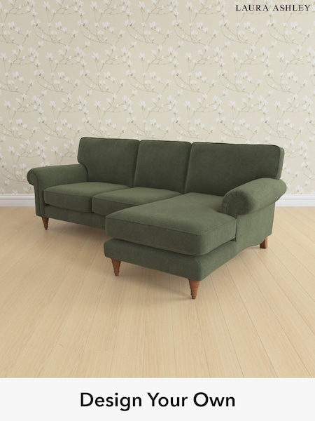Lundar Chenille/Ivy Green Kingston By Laura Ashley (W47324) | £2,125