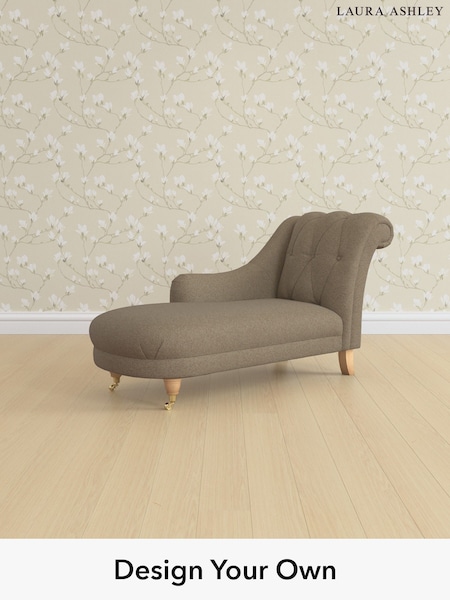 Harley/Truffle Natural Gloucester Button Back By Laura Ashley (W47327) | £1,200