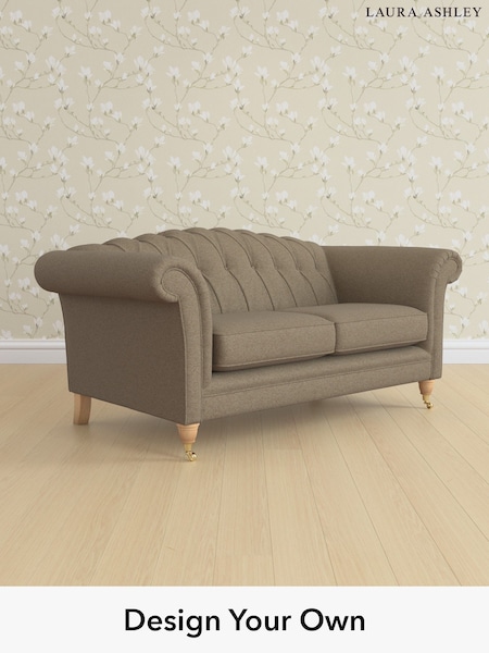 Harley/Truffle Natural Gloucester Button Back By Laura Ashley (W47327) | £1,475