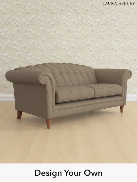 Harley/Truffle Natural Gloucester Button Back By Laura Ashley (W47327) | £1,575