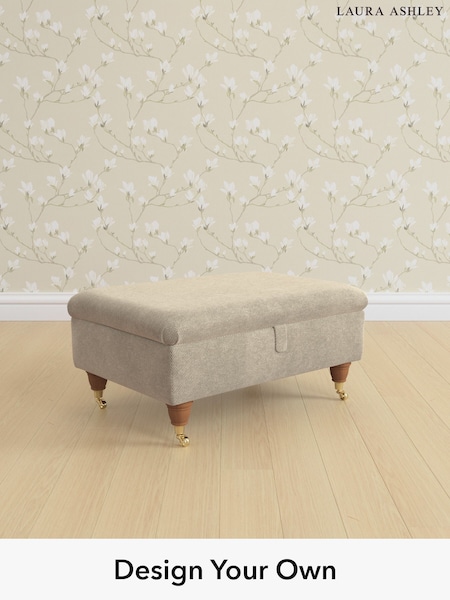 Lundar Chenille/Truffle Natural Kingston By Laura Ashley (W47332) | £525