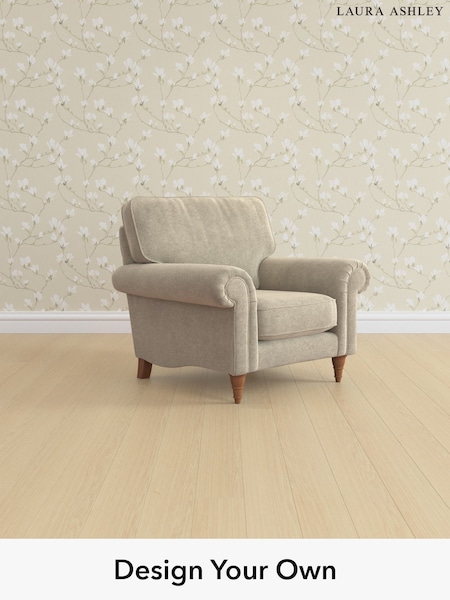 Lundar Chenille/Truffle Natural Kingston By Laura Ashley (W47332) | £875