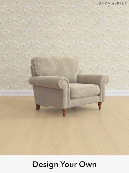 Lundar Chenille/Truffle Natural Kingston By Laura Ashley (W47332) | £975