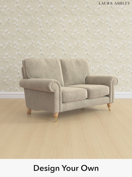 Lundar Chenille/Truffle Natural Kingston By Laura Ashley (W47332) | £1,125