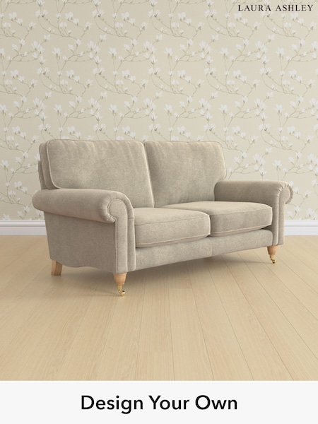 Lundar Chenille/Truffle Natural Kingston By Laura Ashley (W47332) | £1,225