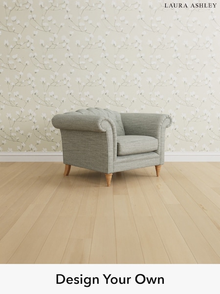 Harley/Dove Grey Gloucester Button Back By Laura Ashley (W47333) | £1,050