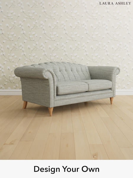 Harley/Dove Grey Gloucester Button Back By Laura Ashley (W47333) | £1,575