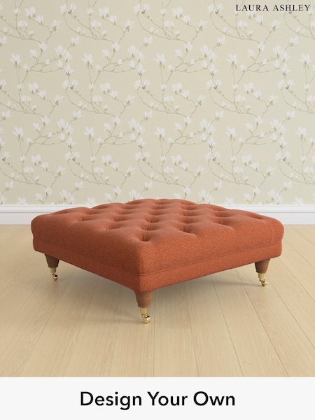 Harley/Terracotta Orange Gloucester Button Back By Laura Ashley (W47338) | £700