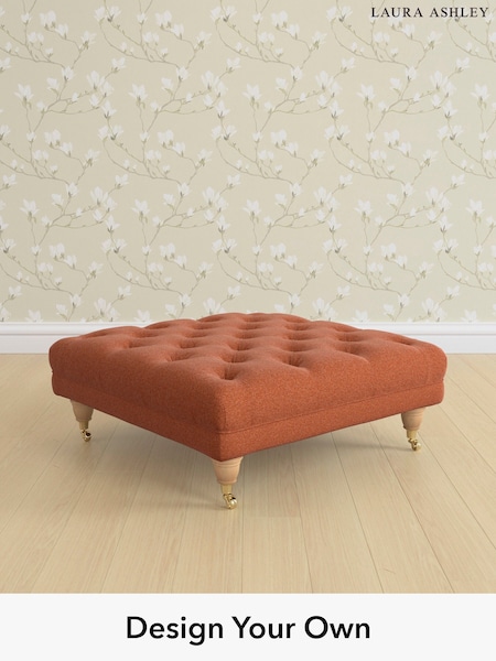 Harley/Terracotta Orange Gloucester Button Back By Laura Ashley (W47338) | £700