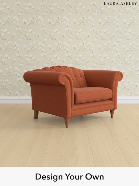 Harley/Terracotta Orange Gloucester Button Back By Laura Ashley (W47338) | £1,150