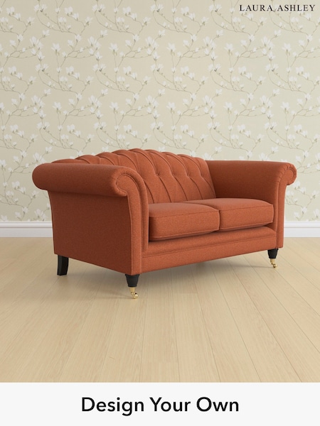 Harley/Terracotta Orange Gloucester Button Back By Laura Ashley (W47338) | £1,375