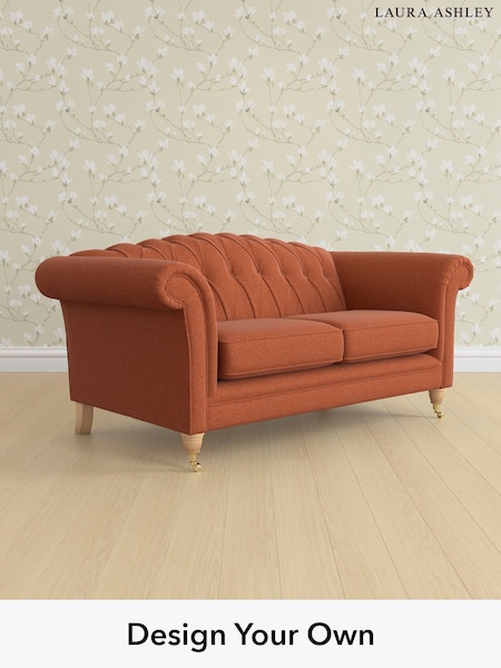 Harley/Terracotta Orange Gloucester Button Back By Laura Ashley (W47338) | £1,475