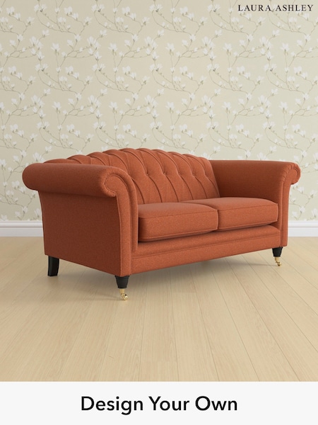 Harley/Terracotta Orange Gloucester Button Back By Laura Ashley (W47338) | £1,475