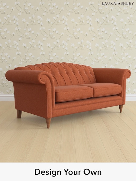 Harley/Terracotta Orange Gloucester Button Back By Laura Ashley (W47338) | £1,575
