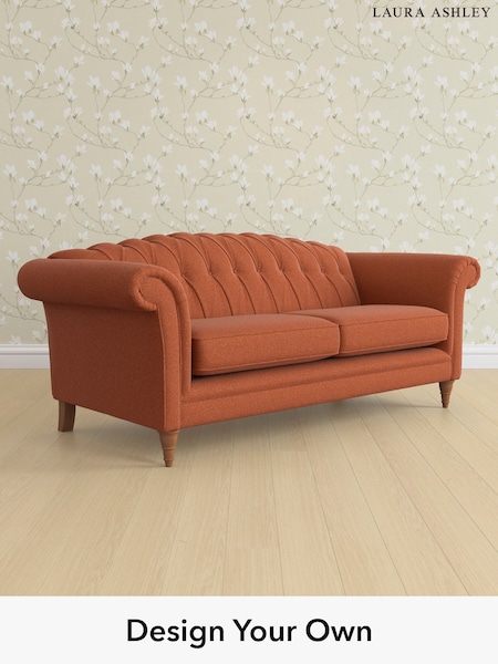 Harley/Terracotta Orange Gloucester Button Back By Laura Ashley (W47338) | £1,675
