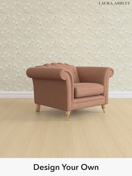 Kinsham/Rust Orange Gloucester Button Back By Laura Ashley (W47359) | £950