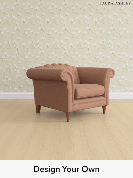 Kinsham/Rust Orange Gloucester Button Back By Laura Ashley (W47359) | £950