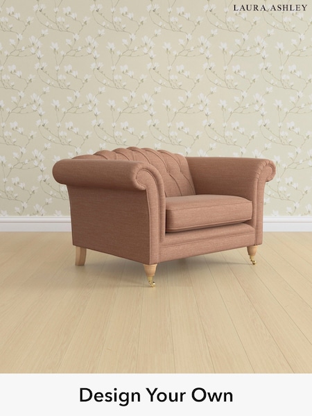 Kinsham/Rust Orange Gloucester Button Back By Laura Ashley (W47359) | £1,050