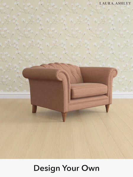 Kinsham/Rust Orange Gloucester Button Back By Laura Ashley (W47359) | £1,050
