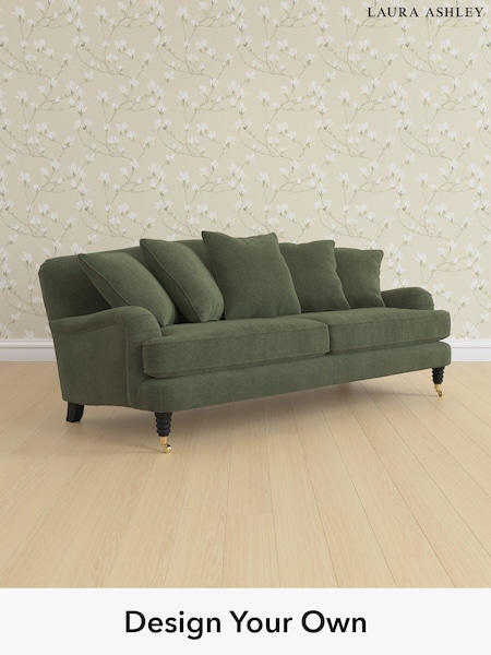 Lundar Chenille/Ivy Green Lynden Scatter Back By Laura Ashley (W47369) | £1,475