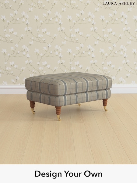 Longstowe Check/French Grey Lynden By Laura Ashley (W47373) | £600