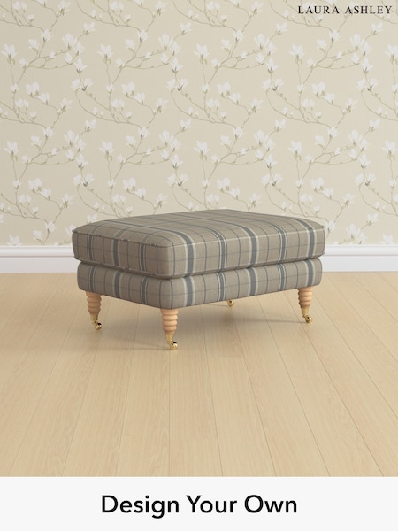 Longstowe Check/French Grey Lynden By Laura Ashley (W47373) | £600